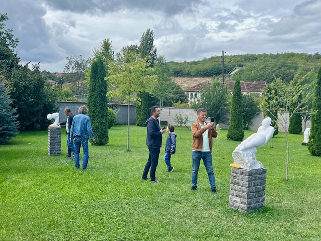 Opening of Destan Gashis sculpturegarden in Kosovo, 2024